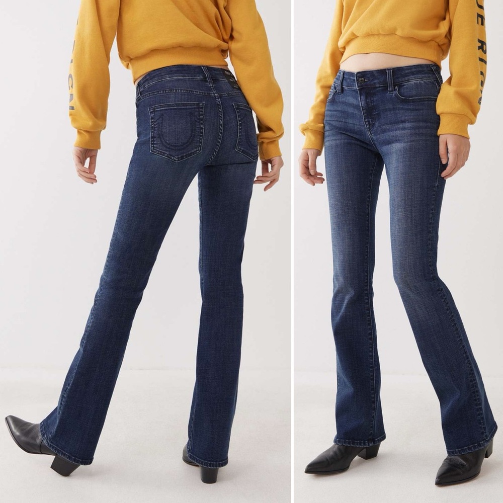 True Religion Becca Boot Cut jeans Sz 31 / 12 color: Easy Rider